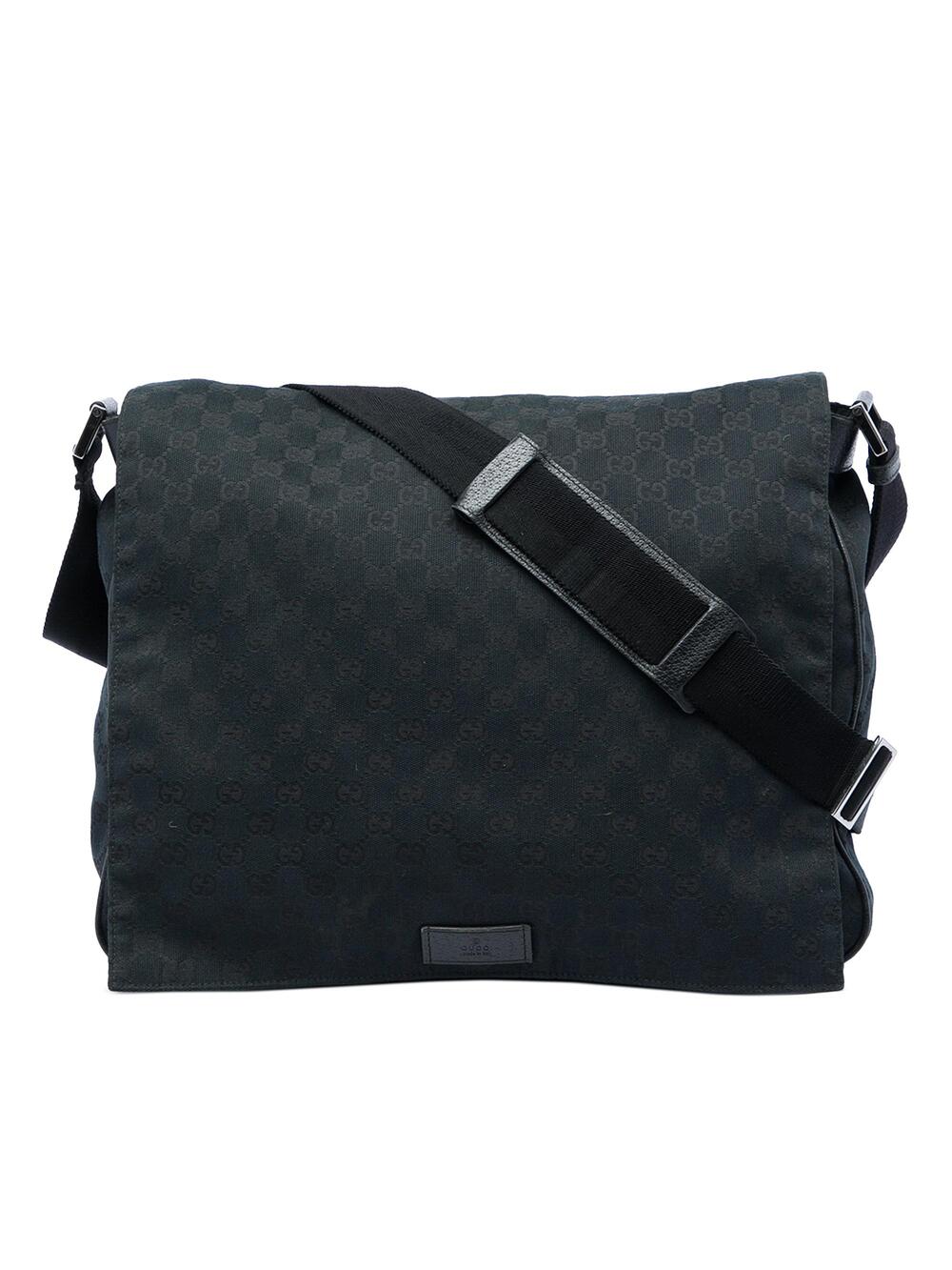 Gucci Flap Messenger Bag Gg Canvas #367833G81B